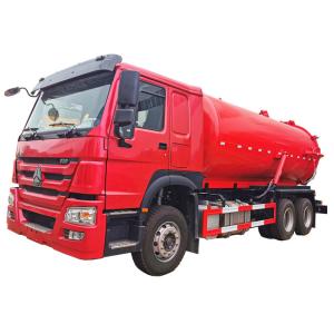 Quality 20CBM Howo 371HP 6x4 Vacuum Sewer Suction Truck wholesale