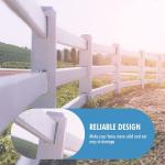 Galvanized 2x4 Brackets The Ultimate Repair Kit for Wood Rail and Post
