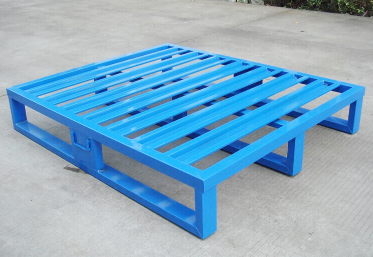 Customized 2 Way Steel Pallet warehouse pallet 500-2000 kg Load Capacity