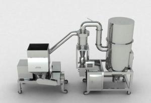 Quality Continuous 13.7kw Industrial Granules Grinder wholesale