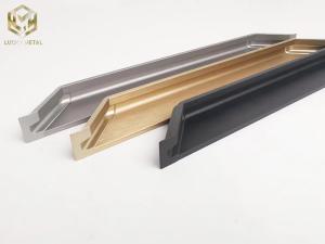 Quality Furniture Hidden Kitchen Cabinet Handle G Shape Aluminum Profile Handle wholesale
