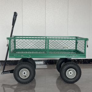 Quality 86*46*51cm Garden Wagon Cart with Pneumatic Wheels Delivery Time 15-20 Days wholesale