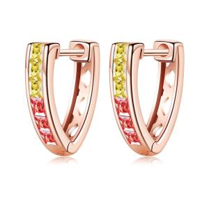 Quality 1.35cm Hoop Sterling Silver Jewelry Earrings wholesale