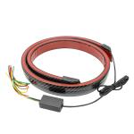 5W 12V Car Flexible Led Tail Light Carbon Fiber For Airman