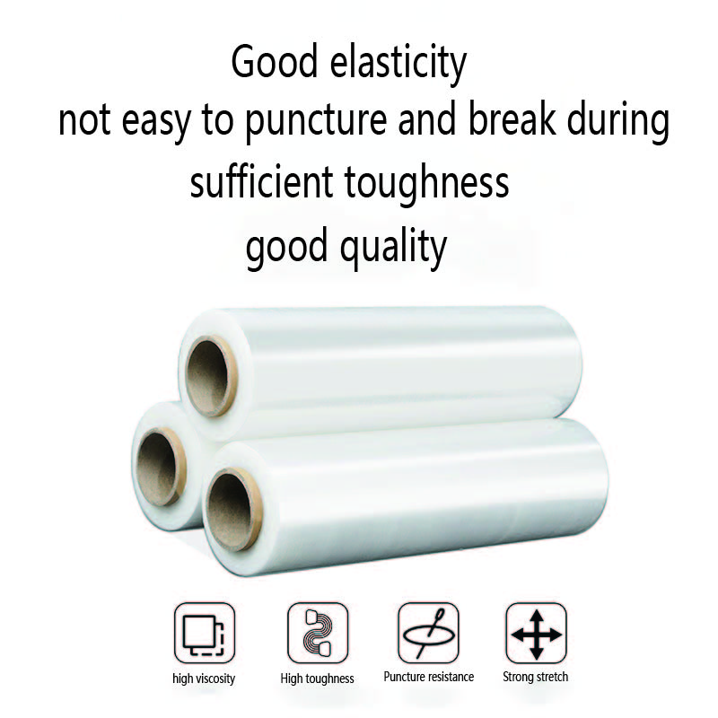 Plastic Film Clear Jumbo Mini LLD Packing Lamination Roll Stretch Shrink Wrap Plastic Rolls