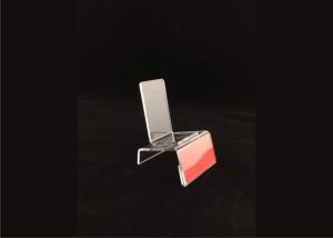 Quality Acrylic Sign Holder Brochure Display Stands , Acrylic Poster Holder Displays wholesale