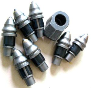 Quality Round Shank Stump Cutting Teeth , Road Milling Teeth Conical Teeth Body Design wholesale