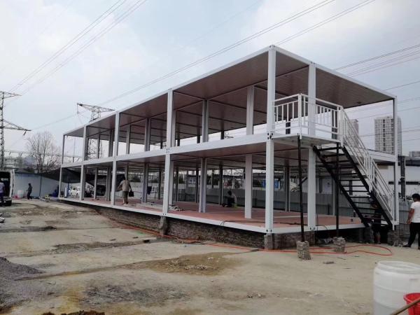 Cheap Prefab Expanding Container House High Flexibility 2.8 Ton Weight Factory Ready Made for sale