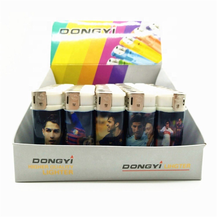 Dy-818 Mini Type Wholesale Factory Plastic Disposable Electric Gas Lighter