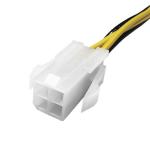Motherboard ATX Power Supply 4 Pin CPU Fan Extension Power Cable