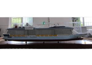 Quality Museum Decoration Royal Caribbean Cruise Ship Models , Quantum Of The Seas Model For Club wholesale