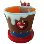MP3 Swing machine kiddie ride with music the red air fighter