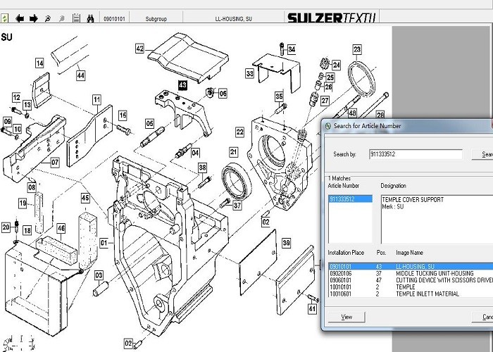 Sulzer Weaving Loom Accessories Temple Cover Support Selvage Formation