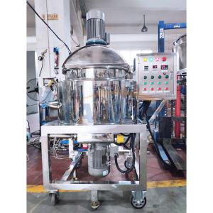 Quality 1.5KW Hand Sanitizer Production Equipment , 2 Jackets Homogenizer Mixer For Cosmetics wholesale