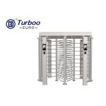 Semi - Automatic Access Control Full Height Turnstile High Temperature Resistant
