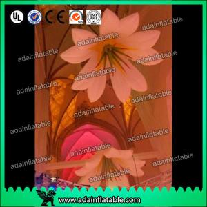 Quality 1.5M Wedding Hanging Lighting Decoration White Inflatable Flower wholesale