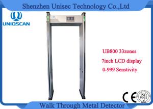 Quality 6/12/18/33 Zones Walkthrough Scanner / Security Check Machine For Hotel wholesale