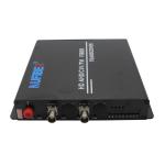 HD AHD / TVI / CVI 1080P Fiber Video Converter 2Ch 2MP Simplex SM 1310 / 1550nm