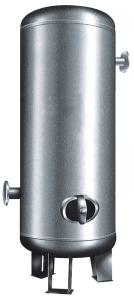 Quality 400KW Q235 Single Stage 0.3M3 8 Bar Air Receiver Tank wholesale