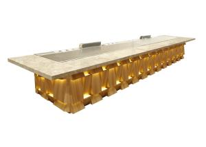 Quality Soup BBQ Grilling Mobile Teppanyaki Equipment Multifunction For Restaurant wholesale