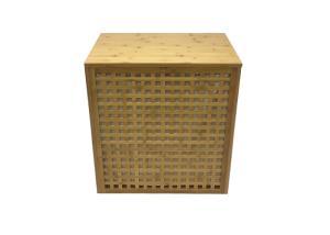 Quality Bamboo 20KG Laundry Basket Hamper With 2 Bags wholesale