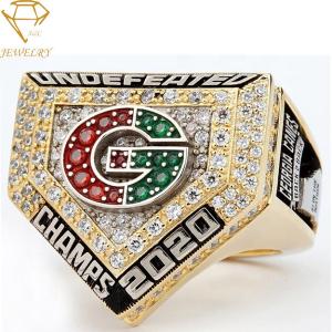 Quality 316L High School Football State Championship Rings wholesale