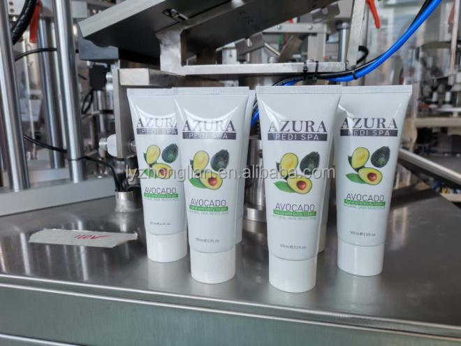 Brand new cosmetic plastic soft filler sealer automatic tube filling machines for hand cream