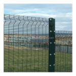 Low Carbon Steel Wire 358 Security Mesh Fence for High Security Government