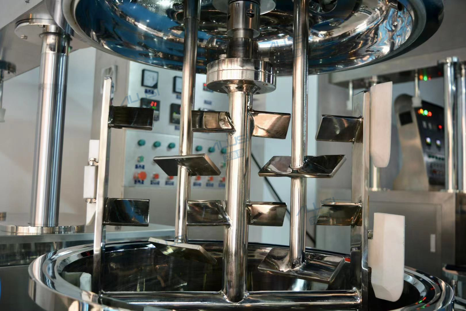 Fixed Vacuum Emulsifier Mixer 50L-5000L SUS316L stainless steel