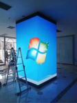 P2 P3 P4 LED Display Screen Indoor / Outdoor Seamless L Shape 90 Degree For