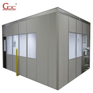 Quality Magnesium Sandwich Panel Wall Class 10000 ISO7 Prefab Cleanroom wholesale