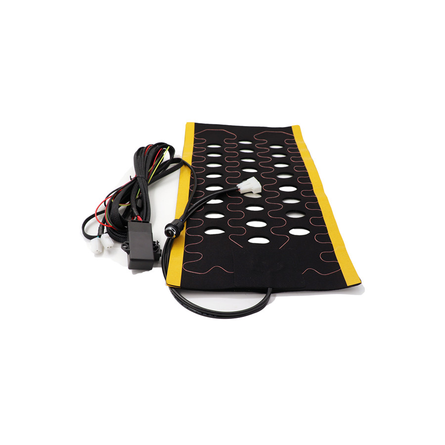 car seat heater campervan auto seat heated pad 12v caravan Alloy wire pads for driver seat and Passenger seating