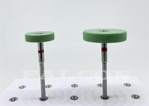 Quality Grinding Sintered Diamond Disc Mounted Zirconia Polishing Burs 4.5mm Thickness wholesale