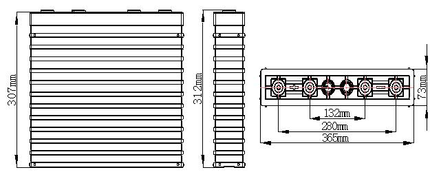 Lithium Ion Electric Golf Trolley Batteries 400Ah , Lithium Golf Trolley Battery