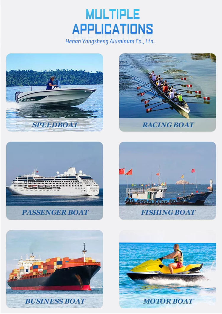 5083 H116 H321 5052 5005 5754 Aluminium Alloy Sheet Marine Grade Aluminum Plate For Boat Ship Building