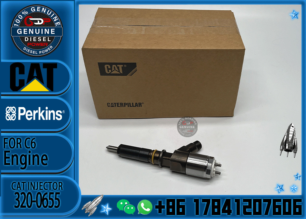 Diesel spare parts c6.6 injectors 320-0655 2645A747 2645A741 for caterpillar 320d injector
