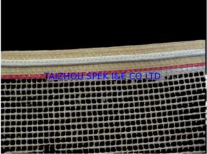 China Edge Reinforcement PTFE Mesh Conveyor Belt Easy Clean Chemical Solvents Resistance on sale