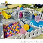 Baby Soft Play Carousel Hot Sale Outdoor Playground Climber Ball Pit Commercial