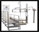 45bph 200L Foaming Automatic Barrel Filling Machine Chemical Bottle Filling