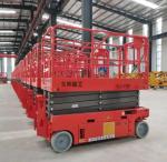 Scissor 8 Meters Mobile Hydraulic Lift Platform ISO9001