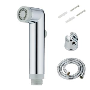 Quality OEM 5cm*13cm Toilet Spray Shattaf Chrome Color For Dog Wash wholesale