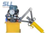Portable Manual Hydraulic Steel Bending Machine / Concrete Spraying Equipment