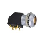 2 Pin 3 Pin 4 Pin Industrial Connectors Customized 90 Degree Electrical