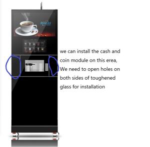 Quality EVOACAS Cappuccino Vending Machine Business Remote Control WIFI 4G wholesale