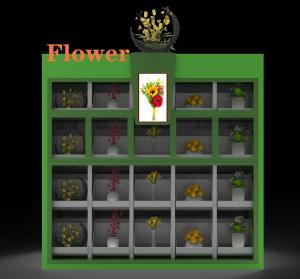 Quality Kiosk Small Plants Fresh Flower Bouquet Vending Machine OEM ODM wholesale