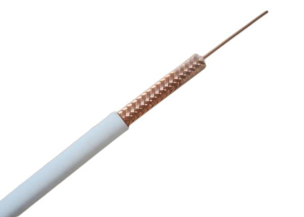 Copper Clad Steel Conductor 75 ohm RG11 Coaxial Cable with UV Stabilized Jacket
