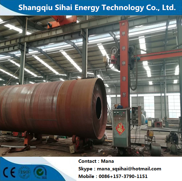 Waste Plastic Pyrolysis Machine with High Oil Output and User-friendly Control Panel