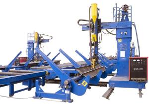 Quality Automatic Cantilever Type SAW Welding Machine , Steel Structure H Beam Assembly Machine wholesale