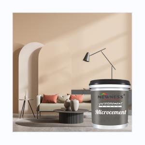 Quality 20KG/BUCKET Volume Silicate Acrylic Latex Liquid Microcement Paint for Interior Walls wholesale