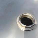 304 Stainless Steel Cylindrical Water Storage Tanks For Household Rooftop